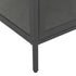 Lady Jillian -  Display Cabinet Anthracite 90x40x180 cm Steel and Tempered Glass